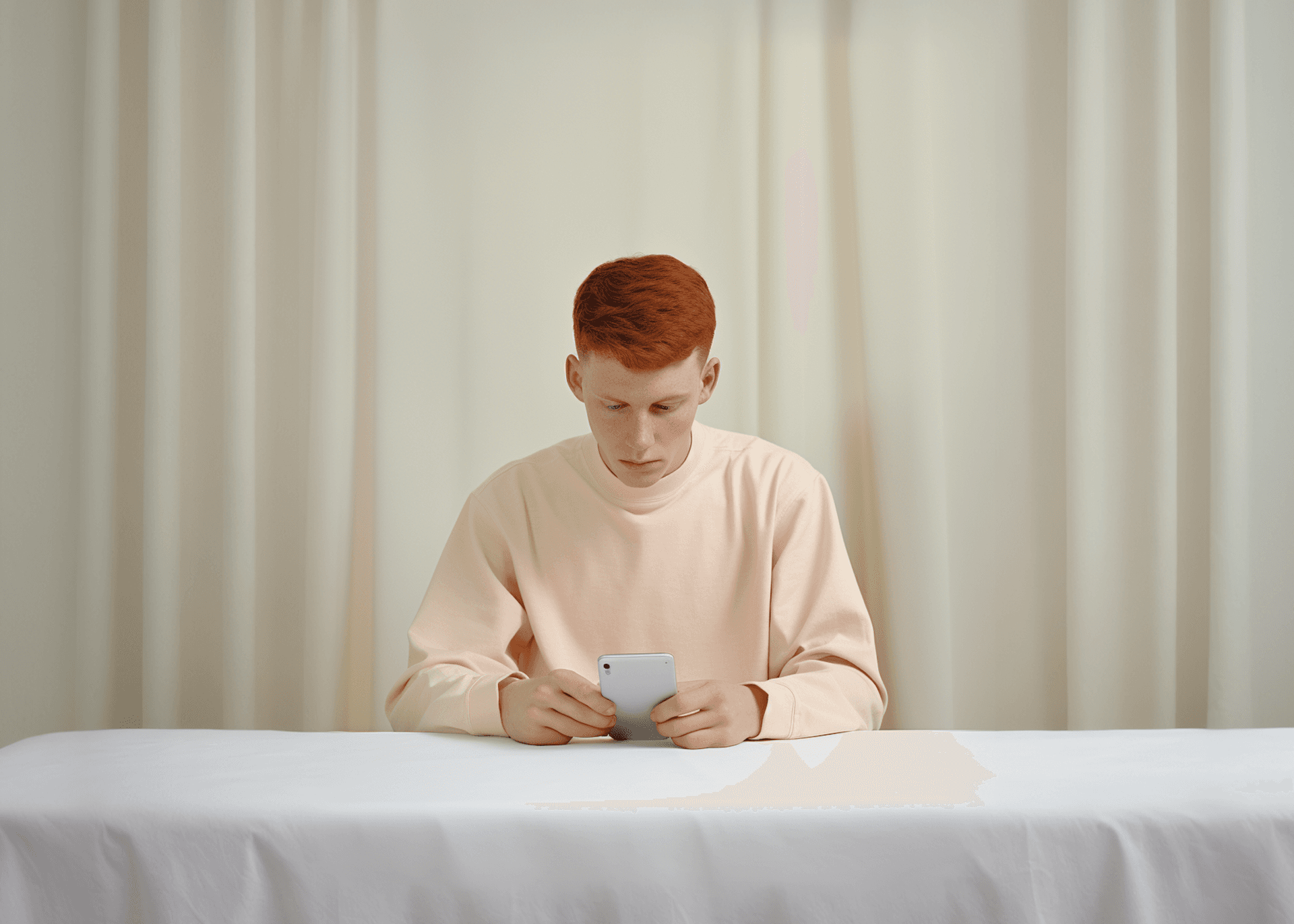 Person using phone